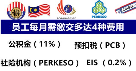 The number of monthly contributions you have paid before. 你每月薪水需被扣除4个项目费用 | LC 小傢伙綜合網
