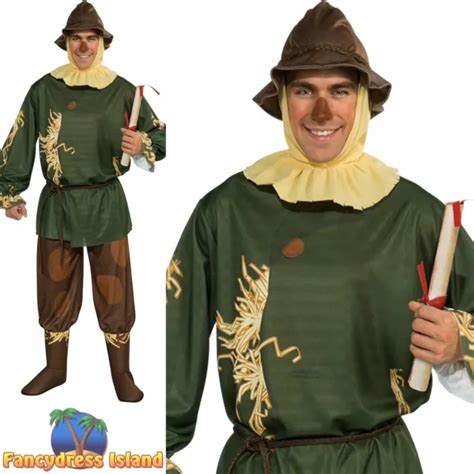 Rubies Official Wizard Of Oz Scarecrow Fancy Dress Costume Adults Mens