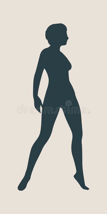 Silhouette Sexy De Femmes Illustration Stock Illustration Du Mannequin