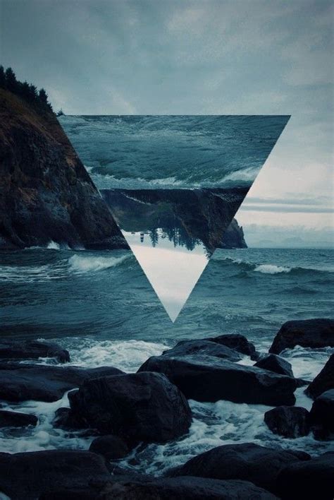Upside Down Triangle In Landscape Inspirational Photography