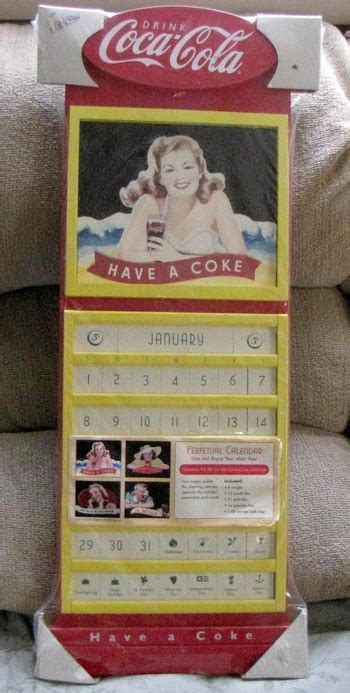 vintage pre 1946 coca cola calendar collectors weekly