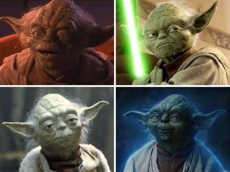 Out Of All The Movie Designs For Yoda Which One Is Your Favorite R