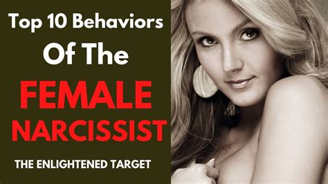 Top Behaviors And Traits Of The Female Narcissist Youtube