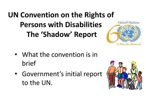 Ppt Un Convention On The Rights Of Persons With Disabilities The