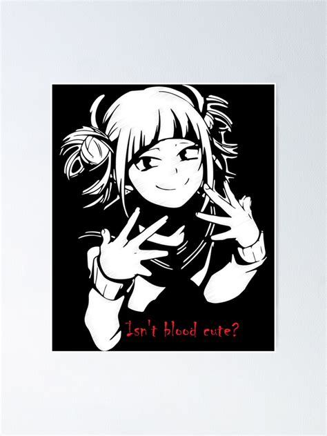 Himiko Toga Fan Art My Hero Academia Classic Poster For Sale By