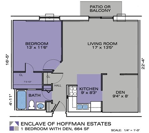 Some units also offer two washrooms, which is important to a lot of buyers. One Bedroom Apartment With Den - Enclave Apartments