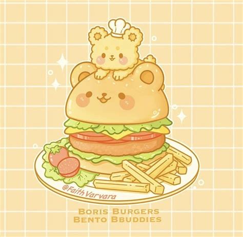Pin By Karrieh Holland On Food♡ Cute Food Drawings Cute Animal