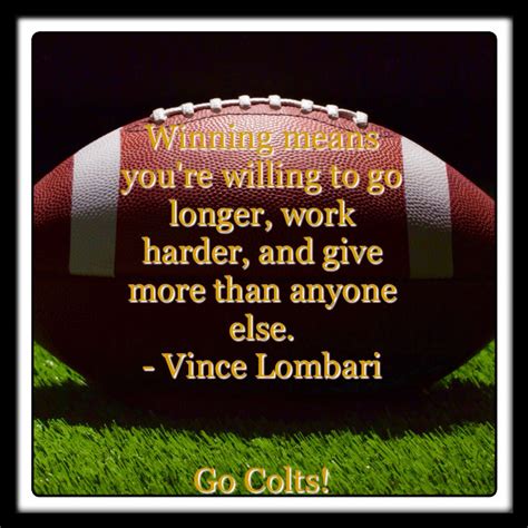 Lombardi Football Quotes Motivational Football Quotes Work Hard
