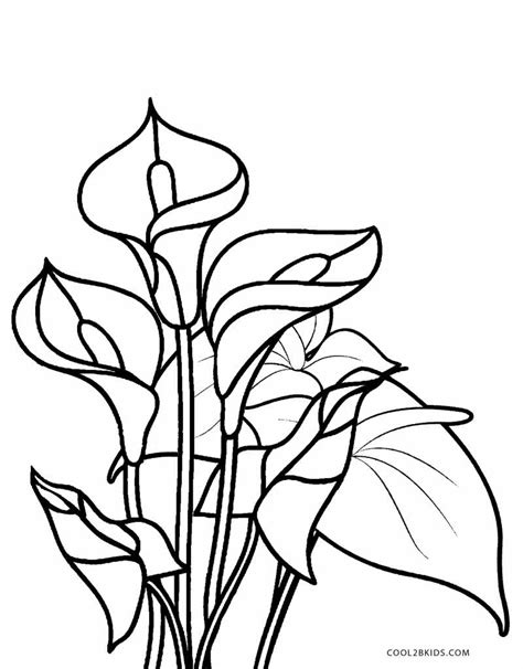 Free Printable Flower Coloring Pages For Kids  Cool2bKids