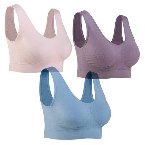 Dream By Genie Bra Seamless Wireless Set Of 3 Savesummit