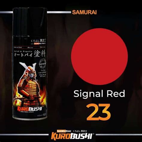 Promo Samurai Paint Signal Red 23 Merah Solid 23 Diskon 50 Di Seller