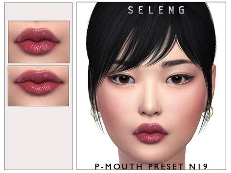 The Sims Resource P Mouth Preset N19 Patreon