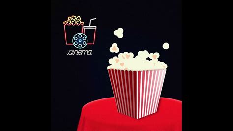 Enjoy Popcorn Motion Graphic After Effects Youtube