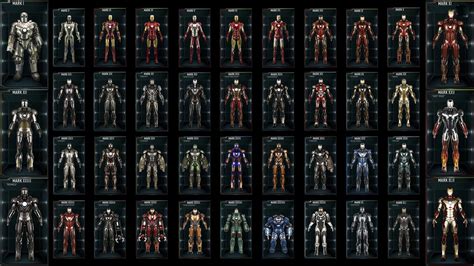 All Iron Man Suits Wallpaperhd Movies Wallpapers4k Wallpapersimages