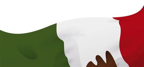 mexican hat over calendar and confetti celebrating mexico`s independence day vector