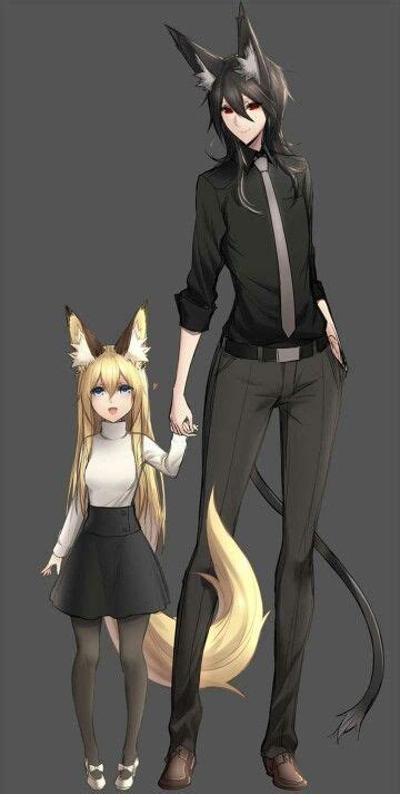 Pin By Imani Bt On Cute Wolf Ears And Tail Anime Fox Girl