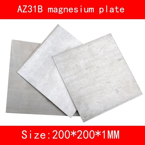 Size Length Width Thickness Mm Az B Magnesium Alloy Plate Mg Metal Sheet In Brackets