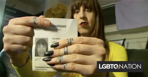 dmv humiliates trans woman by forcing her to remove makeup with hand santizer lgbtq nation
