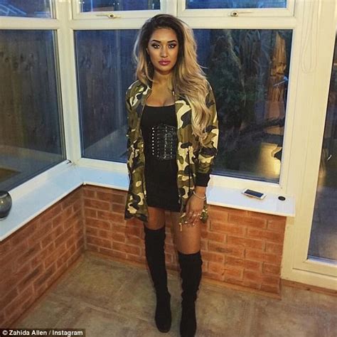 Geordie Shores Zahida Allen Pens Apology To Beau Daily Mail Online