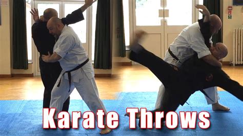 Practical Kata Bunkai Some Karate Throws Youtube