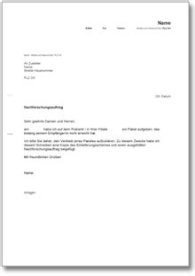 Ein nachforschungsauftrag ist allerdings auch nicht kostenlos. DEHOGA Shop | Begleitschreiben zu einem ...
