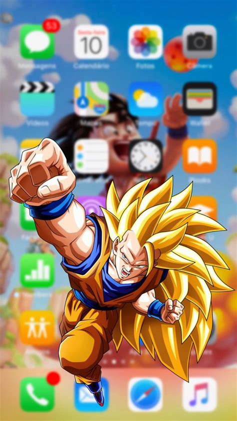 Goku Lock Screen Dragon Ball Z Iphone Wallpaper Dragon Ball