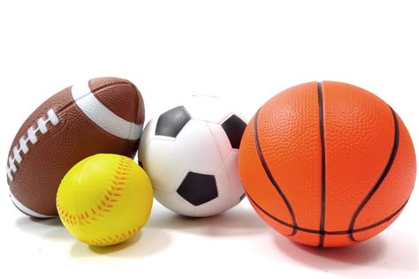 Bisontec Set Of 4 Sports Balls For Kids Soccer Ball Basketball