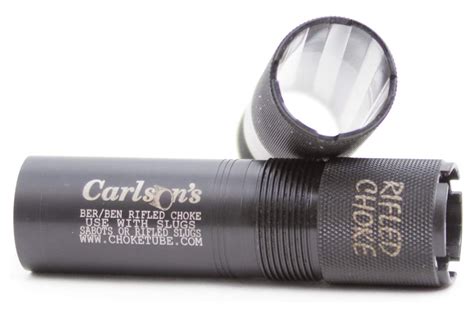 Carlsons Choke Tubes Beretta Benelli Mobil Rifled Choke Tube 12 Ga