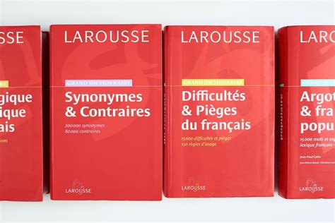 Larousse dictionaries - Nouvelle collection abordant les difficultés ...