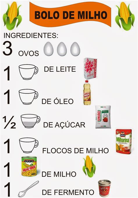 Atividades Para Colorir Infantil Trabalhando Com Receitas