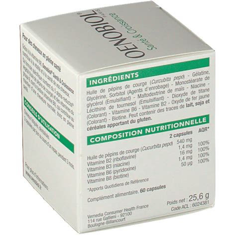 Oenobiol Santé And Croissance 60 Pcs Shop Pharmaciefr
