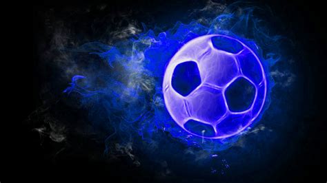 Soccer Ball On Fire Wallpapers On Wallpaperdog