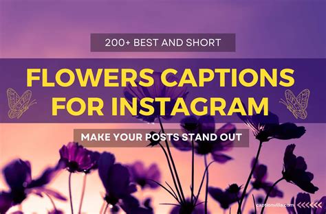 200 Best Flower Captions For Instagram 2023