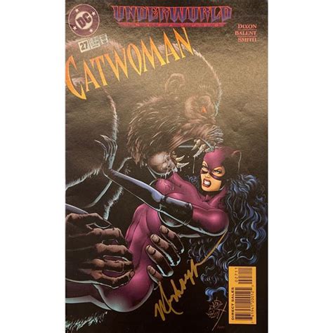 Autograph Signed Catwoman Comics