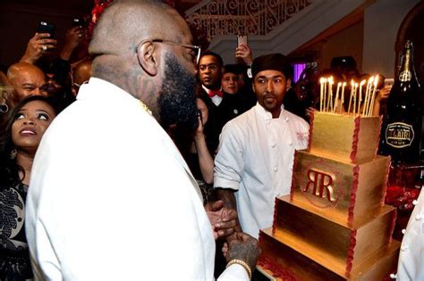 born a boss rick ross celebrates 40th birthday at extravagant mansion bash monica and shannon