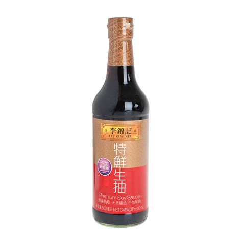 For this recipe, i used lee kum kee premium soy sauce. Lee Kum Kee Premium Soy Sauce 500mL