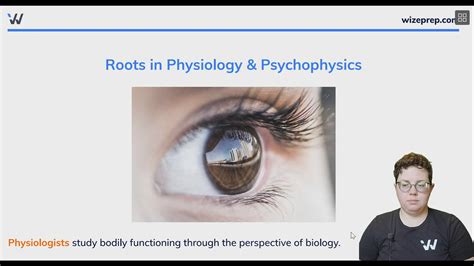 Roots In Physiology And Psychophysics Wize University Psychology