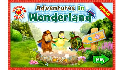 Wonder Pets Adventures In Wonderland Flash Longplay Youtube