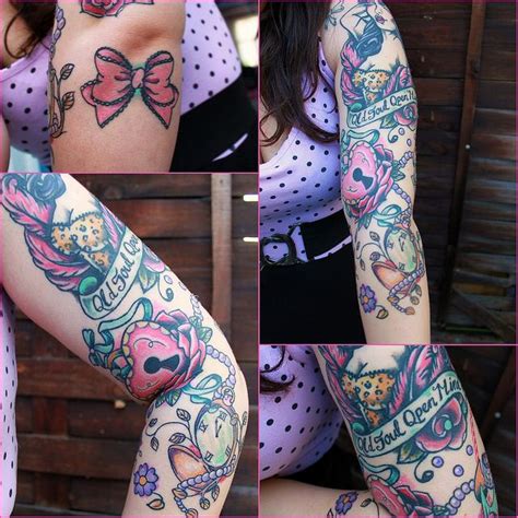 Check spelling or type a new query. arm2 | Girly sleeve tattoo, Rockabilly tattoos, Tattoos for women
