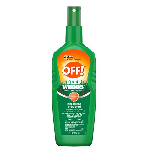 Off Deep Woods Insect Repellent Vii 9 Oz 1ct