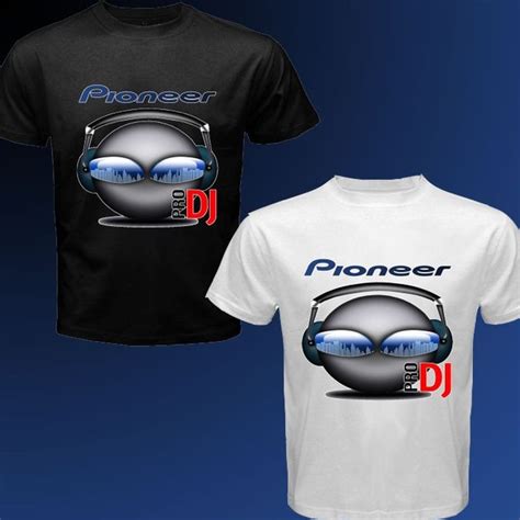 New Pioneer Pro DJ Logo Black Or White Tee T Shirt Size S XL T Shirt Dj Shirt Dj Logo