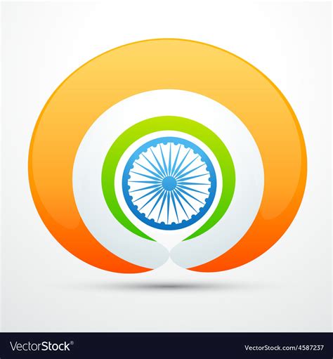 Indian Flag Royalty Free Vector Image Vectorstock