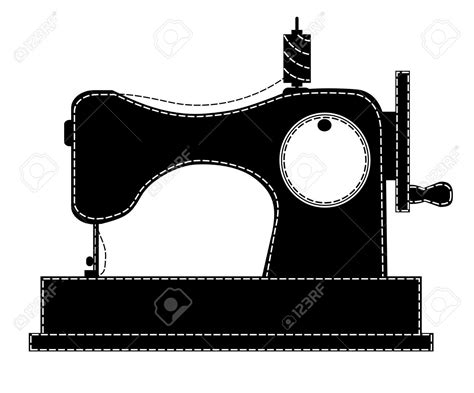4527 Sewing Machine Stock Vector Illustration And Royalty Free