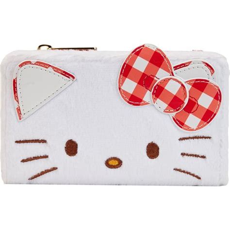 Hello Kitty Gingham Cosplay Flap Wallet Entertainment Earth