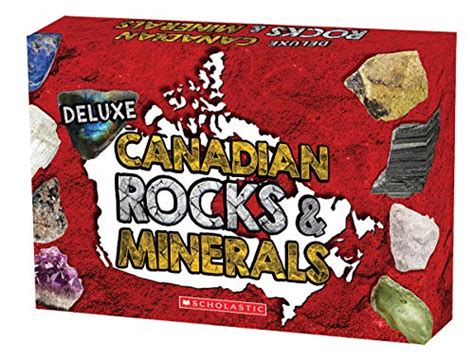 Deluxe Canadian Rocks And Minerals Scholastic 9781443119535 Books