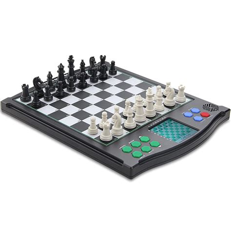 売れ済銀座 Lexibook Chesslight， Electronic Chess Game With Touch Sensitive