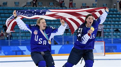 Hefty Raises Olympic Gold And Then Crumbs For U S Women’s Hockey The New York Times