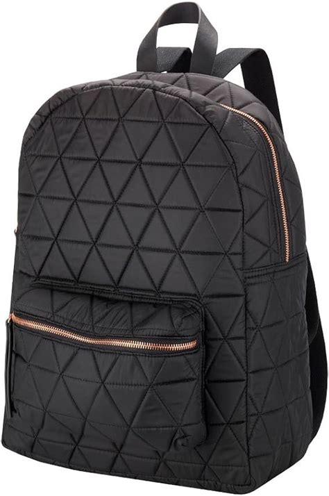 Black Quilted Backpack Uk Luggage