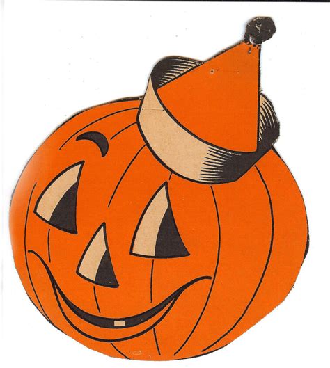 Vintage Pumpkin Printable Halloween Images Vintage Halloween Images