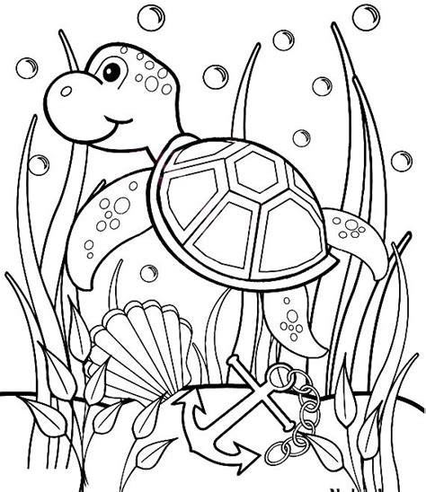 turtle coloring pages printable home family style  art ideas